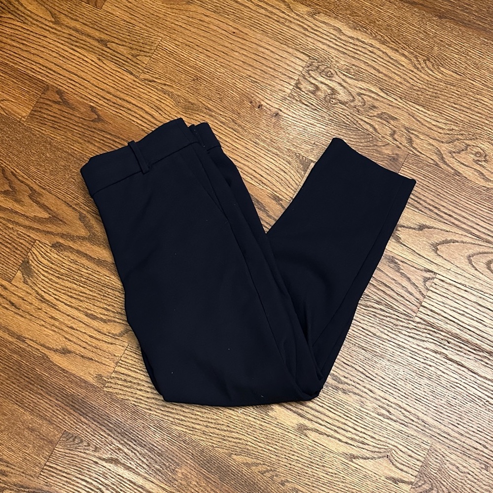 GUC J. Crew Navy Women's Cameron Pants; 10